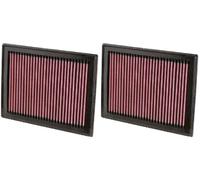 2 x Filtroo aria K&N Filters per INFIRivettoI, NISSAN, RENAULT FX, JUKE