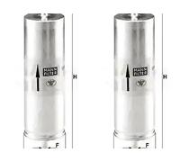 2 x Filtroo carburante MANN-FILTER per ALPINA, BERTONE, BMW 3 E30, 3 E36, 5 7