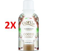 3 X Fiorile Bagnoschiuma Cocco Neutro 1000 Ml Parisienne