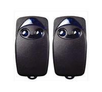 2 x Flo2r-s 433.92 MHz 2-Button Electric Garage Door Remote Control Compatible with Nice Remote Garage Door Remote Control