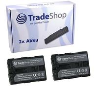 2 X Fotocamera ad alte prestazioni LiIon batteria per Sony DCRDVDDVD 91 e DCR 91 DCR PC 1 e DCRPC100E DCR 33 DCR PC PC 101E DCRPC 101 K DCR DCRPC103 DCR di PC 103E DCR PC 104 DCRPC 104E