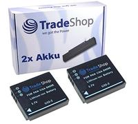 2 X Fotocamera ad alte prestazioni per videoproiettore LiIon batteria per Panasonic Lumix DMCFX 12 FXFX 50 DMCFX 100 150 Lumix LX 1 Lumix LX 2 DMCLX3 3 m MPRO M della Pro 110 Micro Projector FAVI