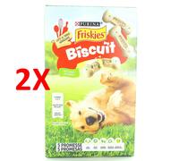 2 X Friskies Biscuit Cane Gr.650 Biscotti Snack Per Cani