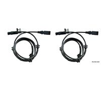 2 X Front ABS Wheel Speed Sensor Per PEUGEOT 407 SW 2004-10 4545A9 HCA/PE/178AB