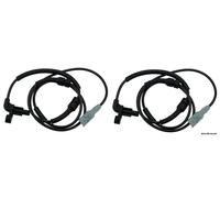 2 X Front ABS Wheel Speed Sensor Per PEUGEOT PARTNER ORIGIN 2008-15 HCA/PE/097AB