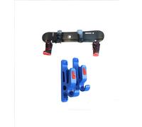 2 x gancio per snowboard blu-rosso supporto per skateboard longboard portaogg...
