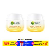 2 X Garnier Skin Naturals Bright Crema Siero Completa SPF 30 PA+++ 50 ml