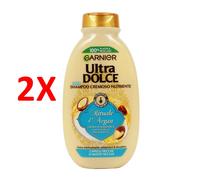 2 X Garnier Ultra Dolce Shampoo Rituale D'argan 250 Ml
