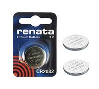 2 x Genuine Renata Swiss made CR2032 3 V 225 mAh batterie al litio a bottone batteria in moneta