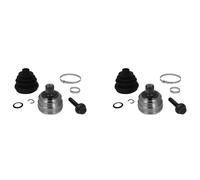 2 x Giunto semiasse METELLI per AUDI 80 B3, 90 B3