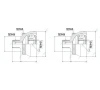 2 x Giunto semiasse NTY per AUDI, SKODA, VW A4 B5, A6 C5, A8 D2, PASSAT B5