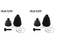 2 x Giunto semiasse SKF per AUDI, VW A6 C6, A8 D3, PHAETON