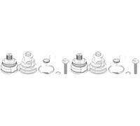 2 x Giunto semiasse TOPRAN per AUDI A4 B6, A4 B7, A6 C5