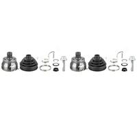 2 x Giunto semiasse TOPRAN per AUDI, SKODA, VW A4 B5, A6 C5, A8 D2, PASSAT