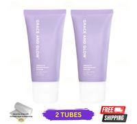 2 X Grace & Glow Bright & Smooth Deodorante Siero Roll-On 50ml