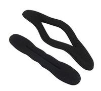2 x Grande Hair Styling Chignon Maker Twist Bigodino Strumento Clip Donut Style Magic Sponge Fashion Professional