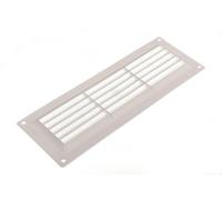2 X Griglia Di Ventilazione Fissa In Plastica Bianca 9 X 3 | Onestopdiy Nuovo