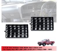 2 x Griglia di ventilazione laterale centrale adatta a Toyota Hilux MK3...
