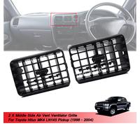 2 x Griglia di ventilazione laterale centrale uso per Toyota Hilux MK4 LN145 ...