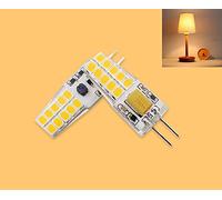 2 X GY6,35/G6.35 LED SMD lampadina risparmio lampada lampadina 6 W lampada bianco caldo 12 V AC/DC