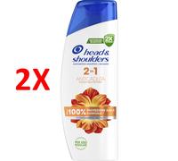 2 X Head & Shoulders Shampoo Antiforfora 2in1 Anticaduta 250 Ml Uso Regolare An