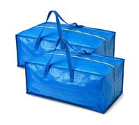 2 x IKEA FRAKTA Borsa portatutto blu 76 litri