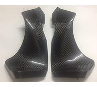 2 x In Fibra di Carbonio Assunzione Cruscotto Pannelli Carenature Per Kawasaki ninja ZX6R 2005 2006 ZX-6R Superiore Anteriore Dash Copertura di Aspirazione Dell'aria