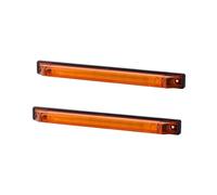 2 x Indicatori di direzione lunghi LED arancioni direzione indicatori di dire...