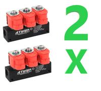 2 X INIETTORI RAIL VALTEK TIPO 30 3 OHM 3 CILINDRI LPG CNG GPL AUTOGAS