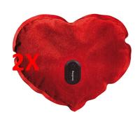 2 X Innoliving Caldo Cuore Borsa Acqua Calda Elettrica Garanzia 3 Anni