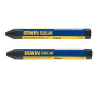 2 X IRWIN STL66406 Strait-Line Impermeabile Matita Legname Calcestruzzo Ceramica