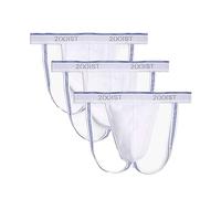 2(X)IST Biancheria Intima da Uomo Essential Cotton Y-Back Thong 3 Pezzi (Confezione da 3), Bianco, L