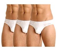 2(X)IST Slip da Uomo in Cotone Elasticizzato, Confezione da 3 Pezzi (Confezione da 3), Sliq Bianco, M