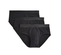 2(X) Ist Slip da Uomo in Cotone Pima Contour Pouch Brief (Confezione da 3), Nero, Confezione da 3, S