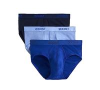 2(X)IST Slip Uomo Essential Cotton No Show - Confezione da 3, Navy/Blu Cobalto/Porcellana, M
