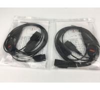 2 X Jabra Supervisor Y-Training Cordino Con Muto Interruttore per Gn Netcom Qd