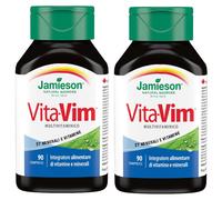 2 X JAMIESON VITA VIM 90 INTEGRATORI VITAMINE SALI MINERALI VITAMINA D D3 E