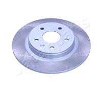 2x Disco freno Assale posteriore pieno DP-020C JAPANPARTS