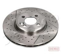 2 x JAPKO 600159C Disco freno per MINI