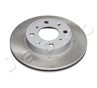 2x Disco freno Assale anteriore ventilato 60413C JAPKO per HONDA ALFA ROMEO