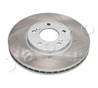 2x Disco freno Assale anteriore ventilato 60490C JAPKO per HONDA ACCORD VI