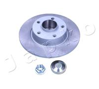 2 x JAPKO 61103C Disco freno per NISSAN,OPEL,RENAULT