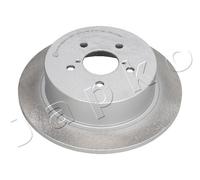 2x Disco freno Assale posteriore pieno 61706C JAPKO per SUBARU OUTBACK LEGACY IV