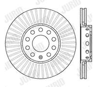 2 x JURID 561548JC Disco freno per AUDI,SEAT,SKODA,VW