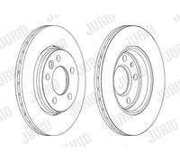 2 x JURID 562262JC Disco freno per VW