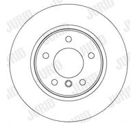 2 x JURID 562310JC Disco freno per BMW