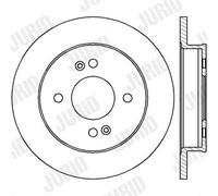 2 x JURID 562429JC Disco freno per HYUNDAI,KIA