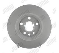 2 x JURID 562448JC Disco freno per FORD,SEAT,VW