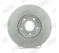 2 x JURID 562549JC Disco freno per HYUNDAI,MITSUBISHI
