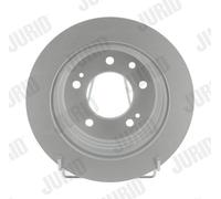 2 x JURID 562553JC Disco freno per HYUNDAI,KIA